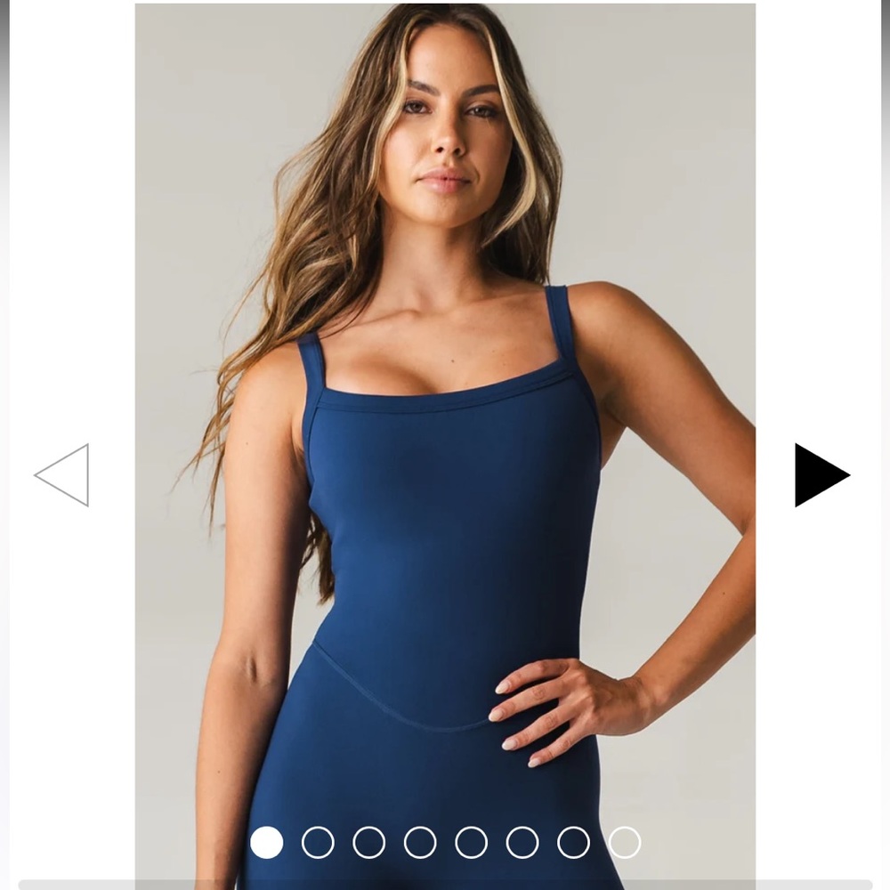 Vitality Cloud II Square Jumper - Sapphire
